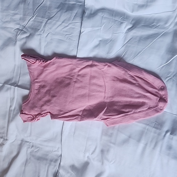 Bundles 0-3 Flower Child Pink Diaper Shirt - Picture 3 of 3